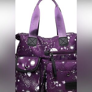 Purple Constellation Women's Bag